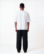 ANDAAZ | Drop Shoulder Tee (White) - Unisex