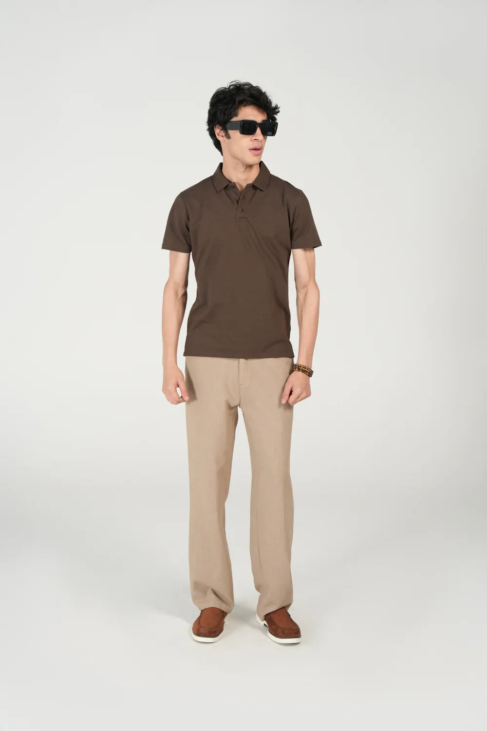 Premium Drop Shoulder Tee For Men - Maroon