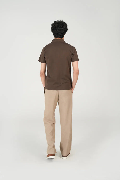 Premium Drop Shoulder Tee For Men - Maroon