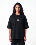 ANDAAZ | Drop Shoulder Tee (Black) - Unisex