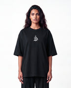 ANDAAZ | Drop Shoulder Tee (Black) - Unisex