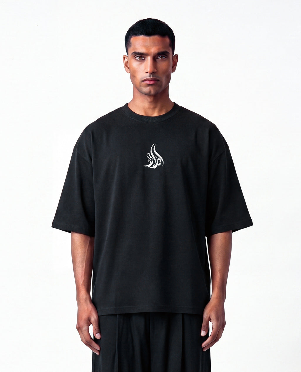 ANDAAZ | Drop Shoulder Tee (Black) - Unisex