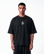 ANDAAZ | Drop Shoulder Tee (Black) - Unisex