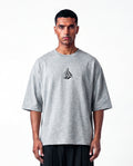ANDAAZ | Drop Shoulder Tee (Grey Marl) - Unisex