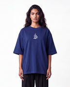 ANDAAZ | Drop Shoulder Tee (Royal Blue) - Unisex